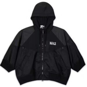 Women's Black Hooded Jacket